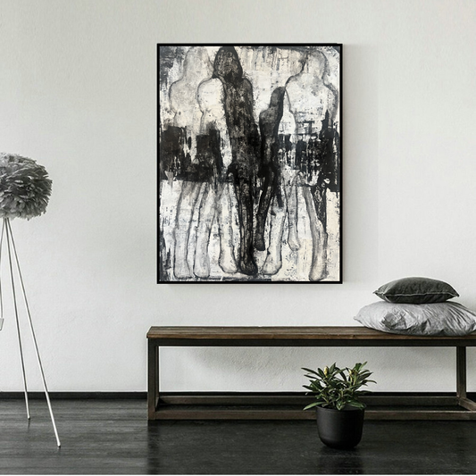 Ego e Super-Ego - Acrylic on Paper