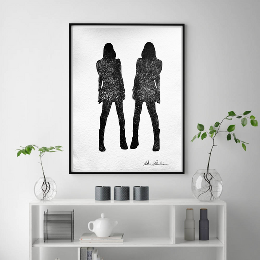 Ladies II - Original on Paper