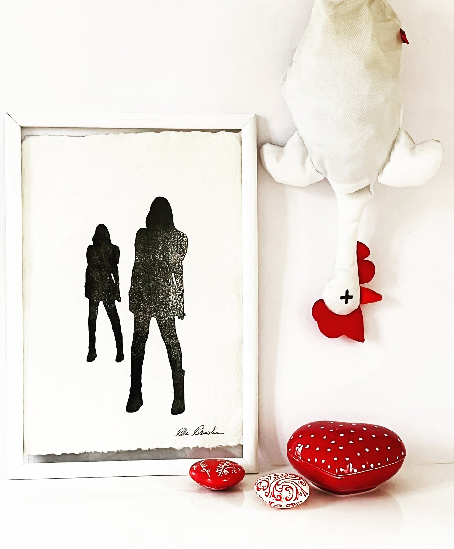 Ladies - Original on Paper