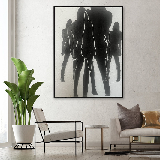 Ladies V - Original on Paper