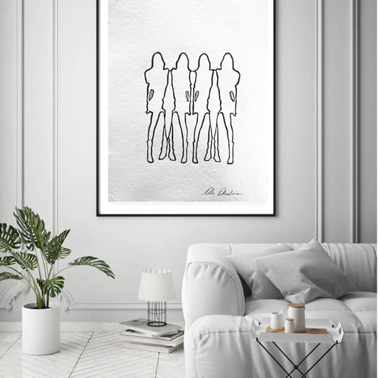 Sisters - Original on Paper