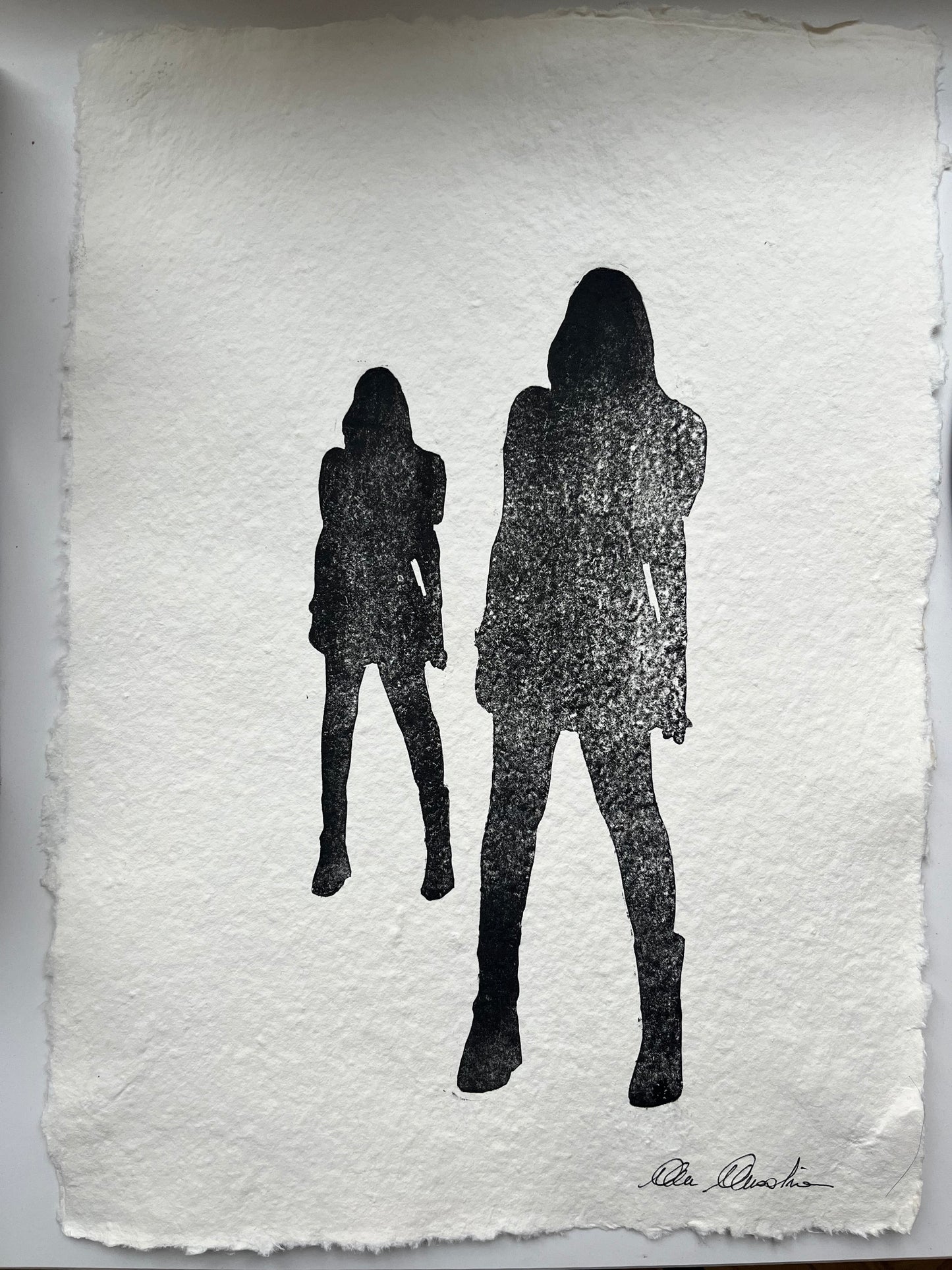Ladies - Original on Paper