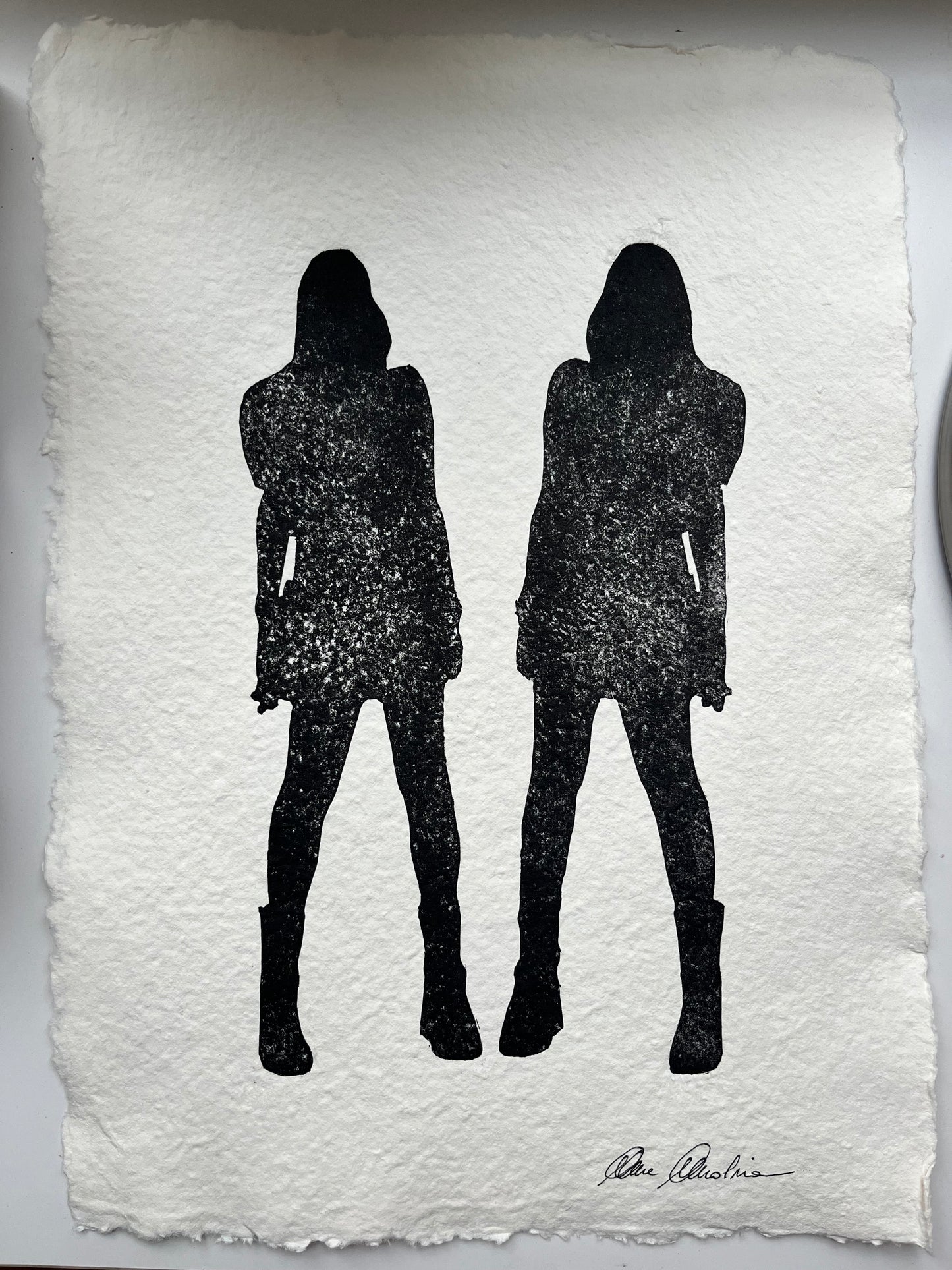 Ladies II - Original on Paper