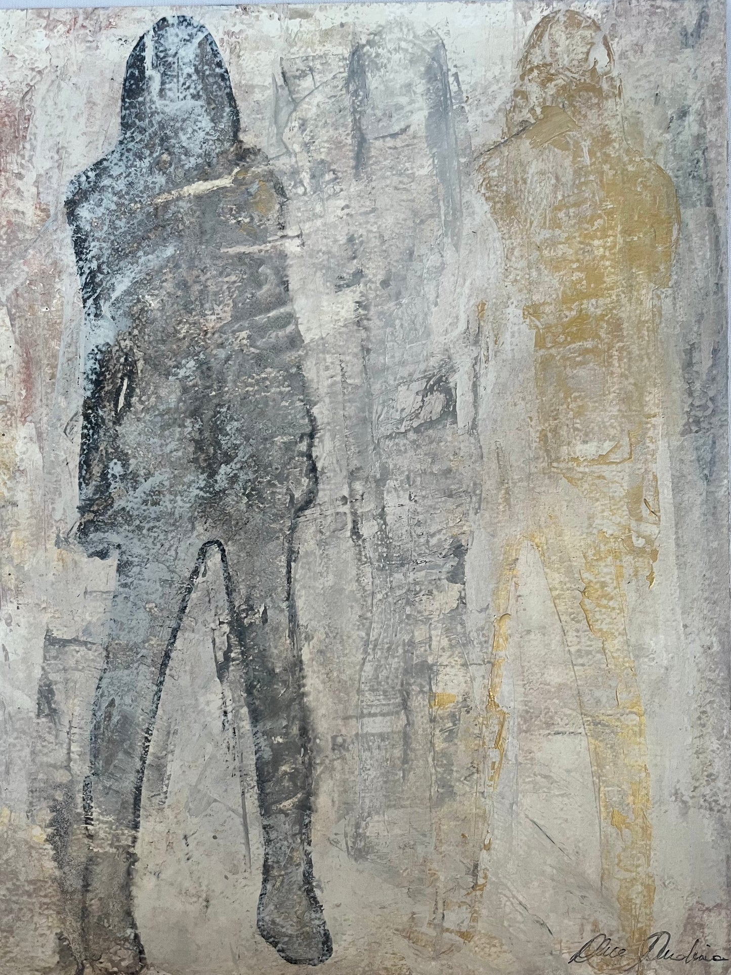 Shadows - Acrylic on Paper
