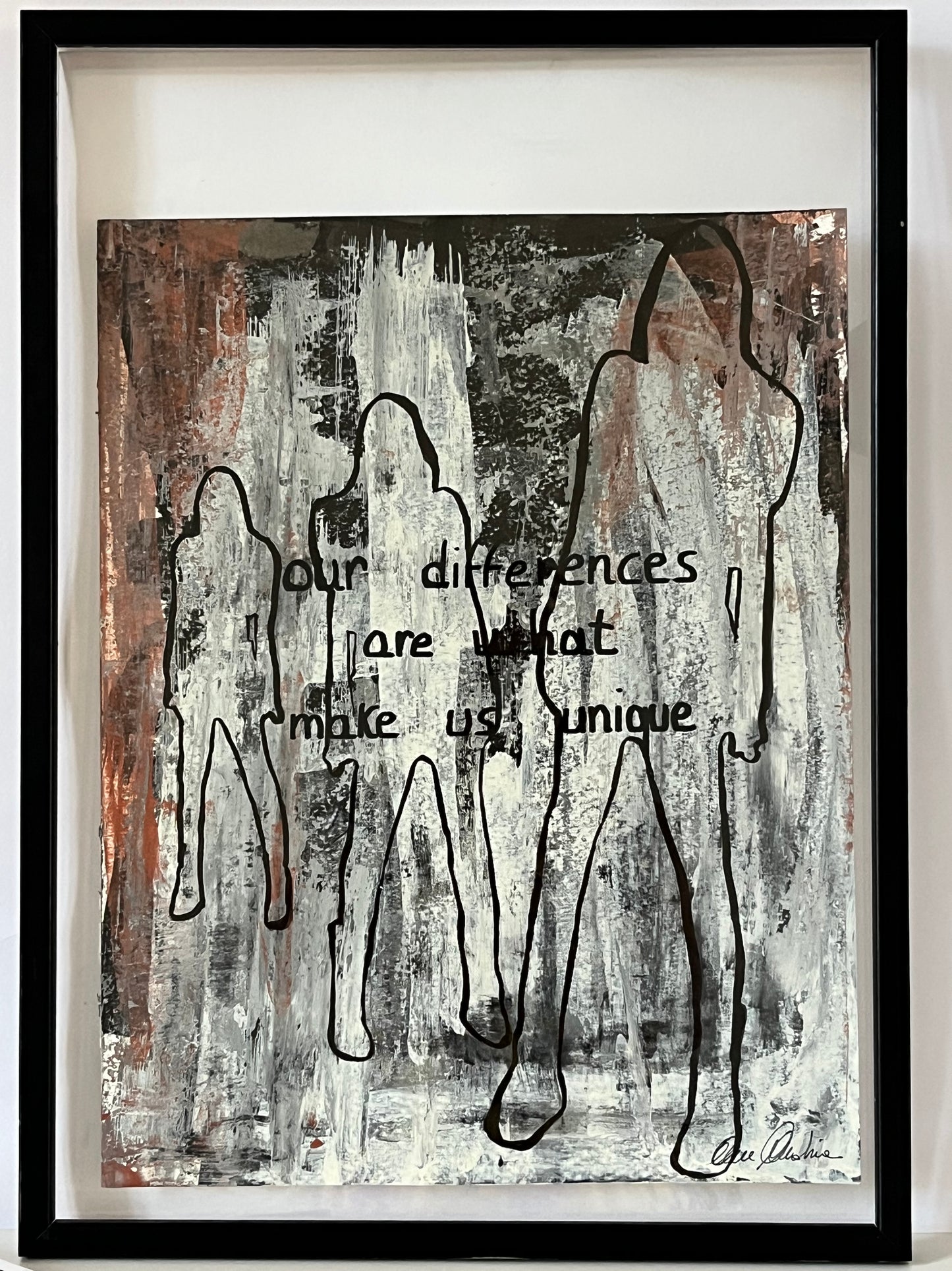 The New Yorkers - Acrylic on Paper