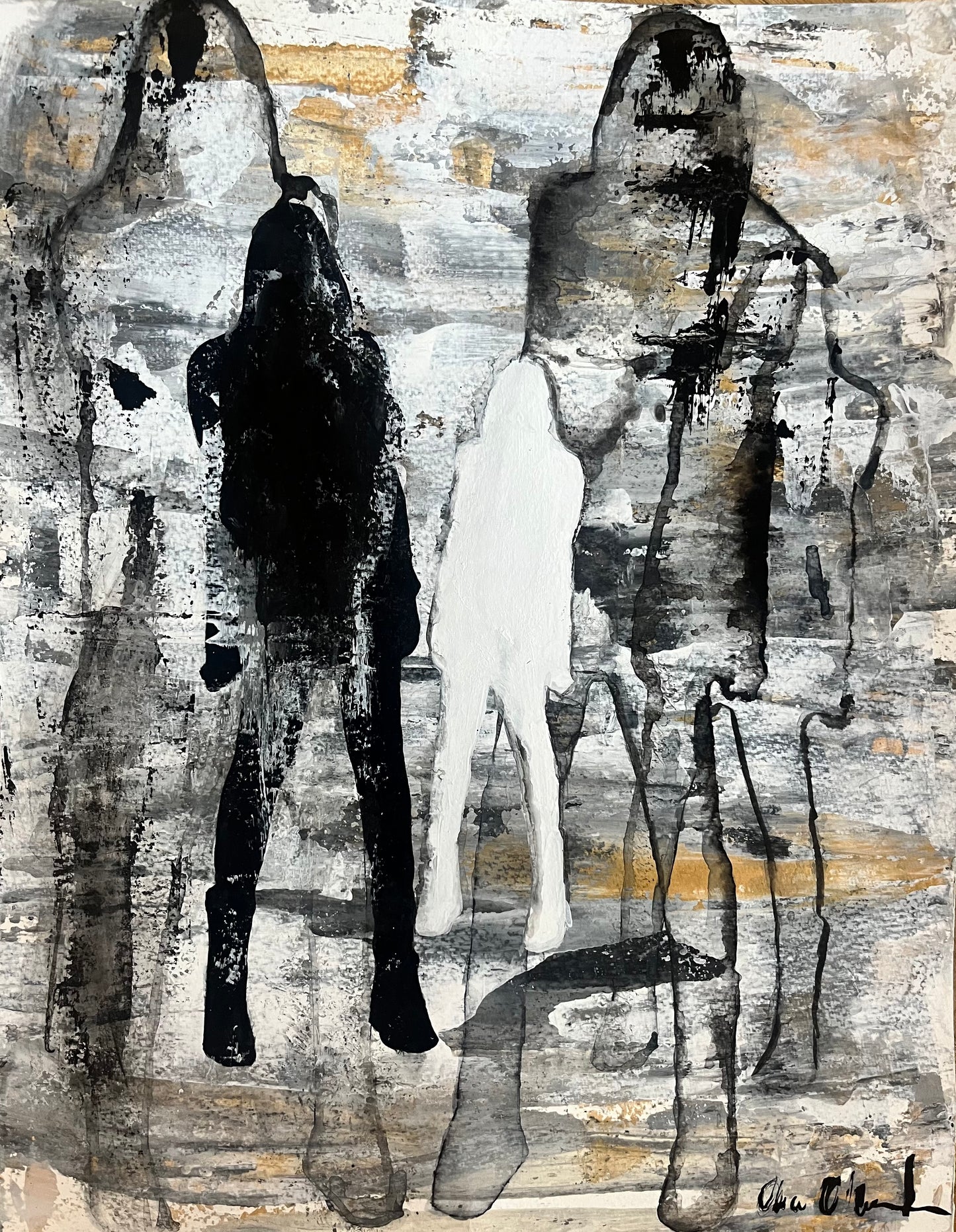 Moroccan - Acrylic on Paper