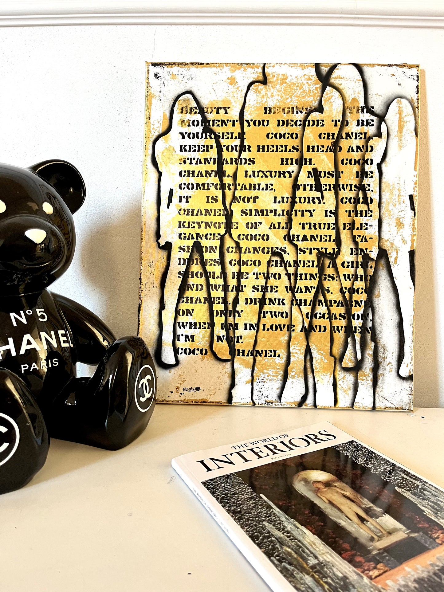 Coco Chanel - Canvas - PRICE ON REQUEST