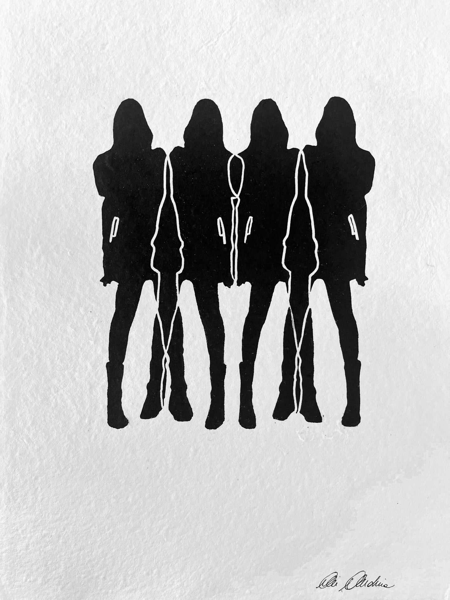 Women - Original on Paper