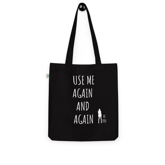 BE YOU Shopping bag moda in tessuto organico