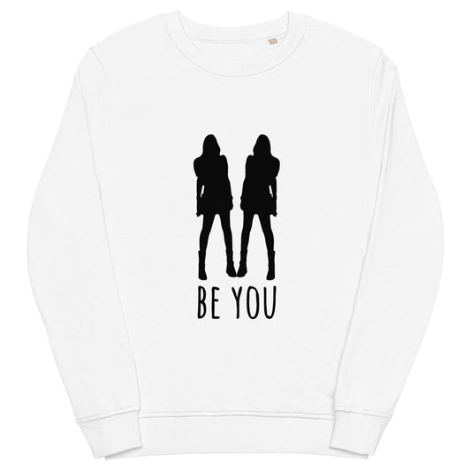 BE YOU Felpa organica da donna
