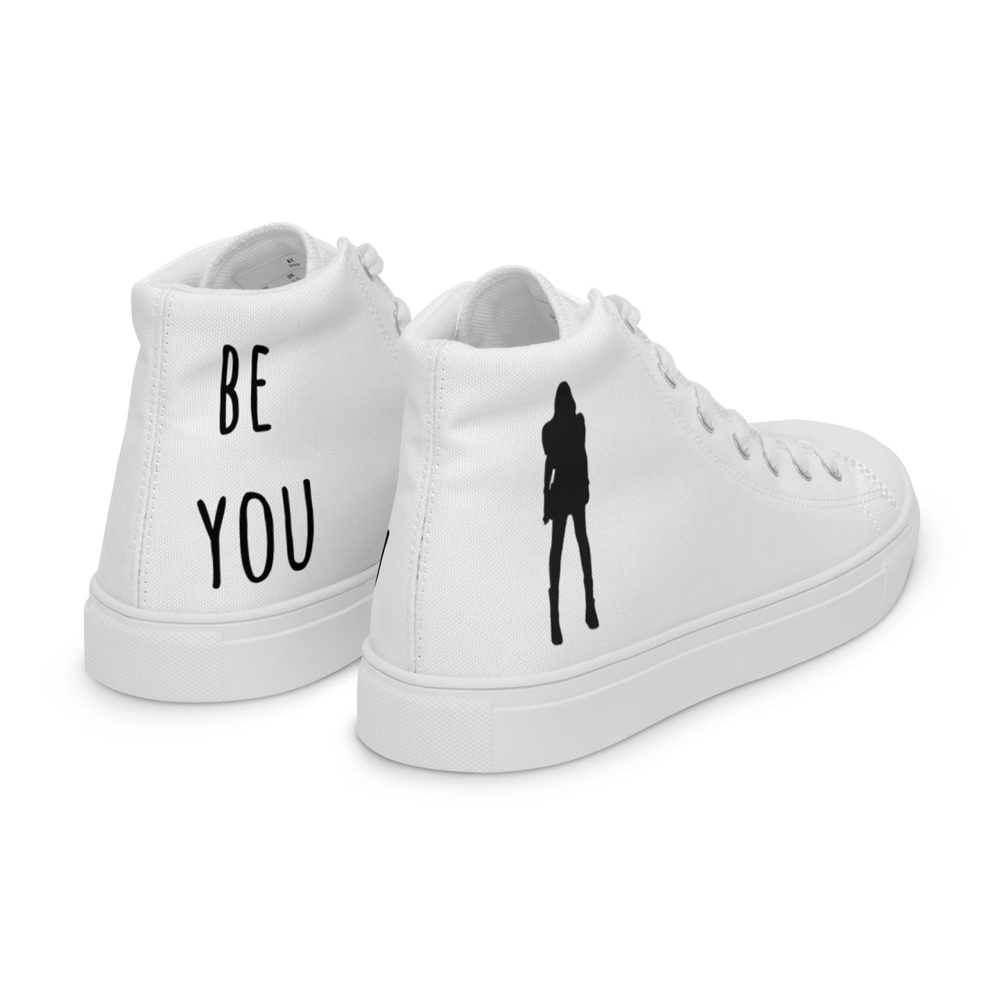 BE YOU Sneakers alte in tela da donna
