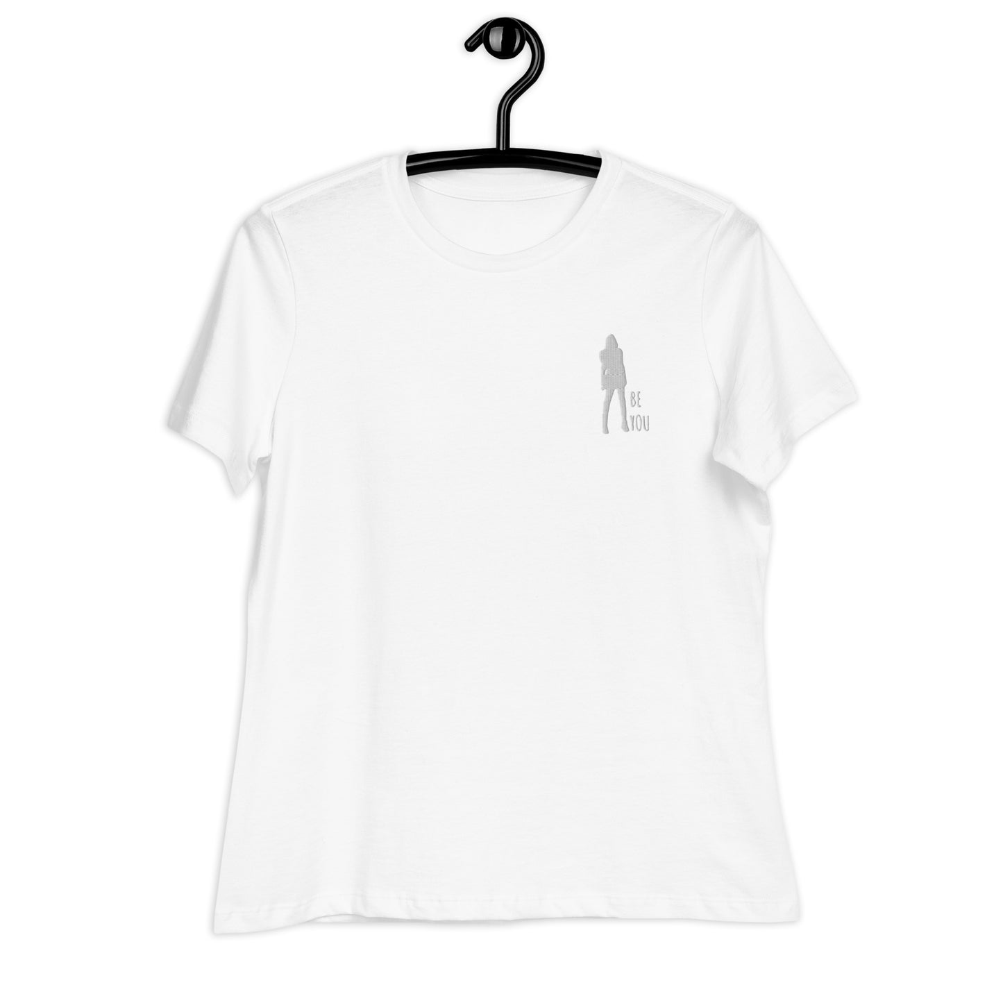 BE YOU T-shirt relaxed fit donna con logo ricamato