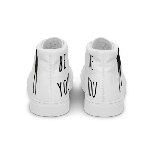 BE YOU Sneakers alte in tela da donna